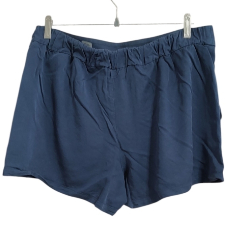 Nine West Navy Pull On Shorts - Picture 2 of 4
